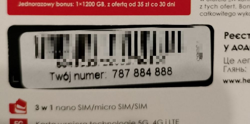 Złoty numer telefonu