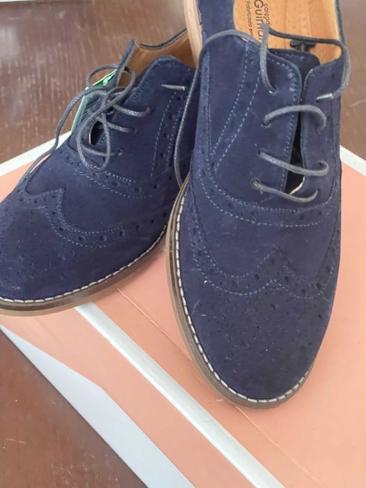 sapatos nº 38 em camurça por estrear