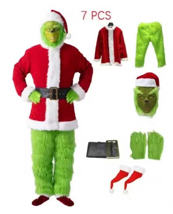 Костюм Грінча Різдво Новий рік  2025