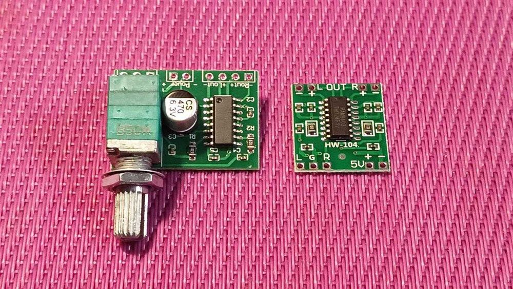 Аудио усилитель PAM8403 D-класса  громкости 2x3Вт