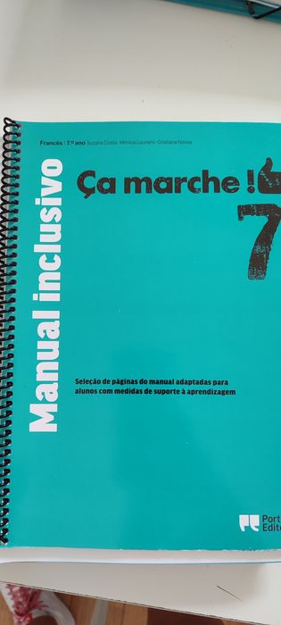 Dossiê completo do professor de Francês Ça Marche 7