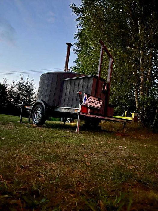 WYNAJEM ! Mobilna balia, bania jacuzzi z dowozem na miejsce.