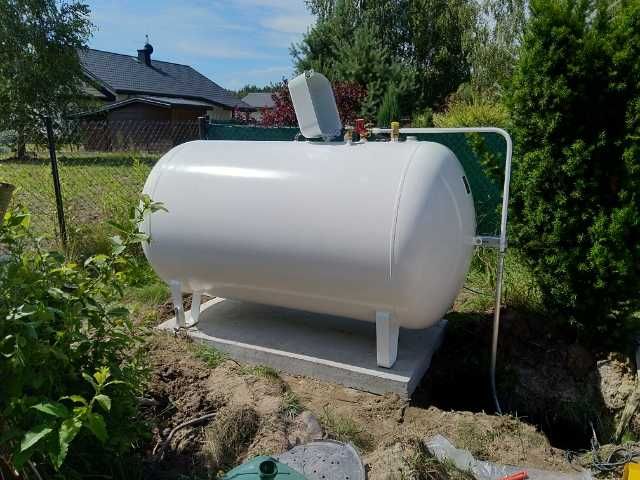 ZBIORNIK gaz propan, butla 2700, 4850 montaż, serwis, przegląd, lpg