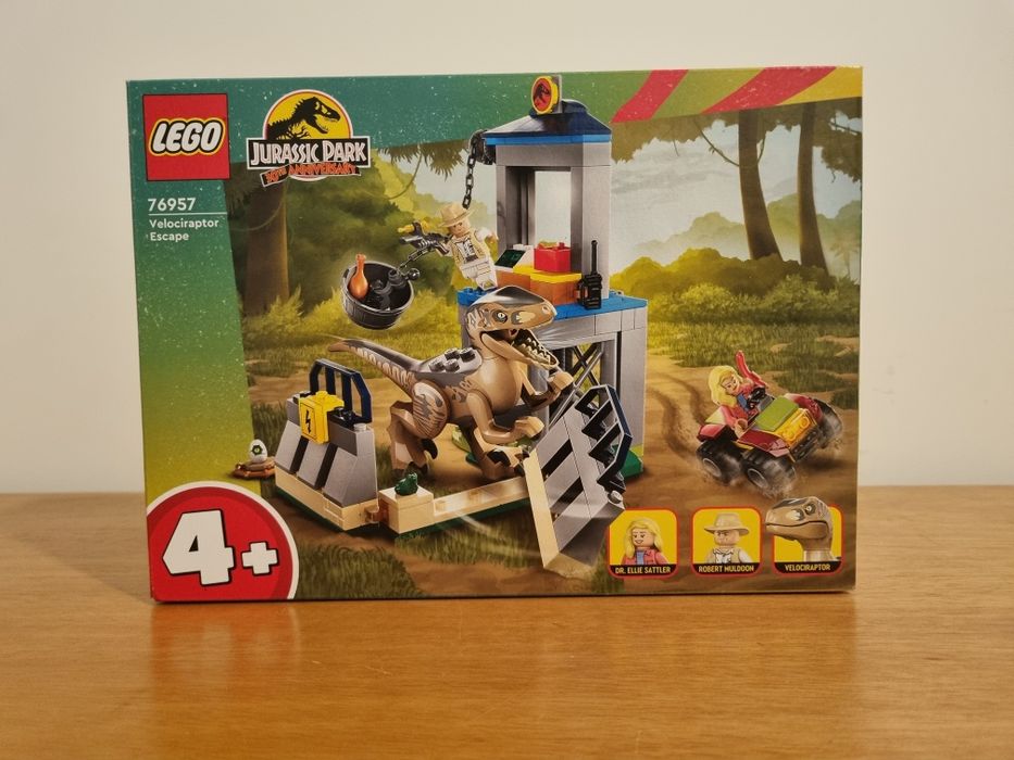 LEGO Jurassic Park 76957 - Fuga do Velociraptor