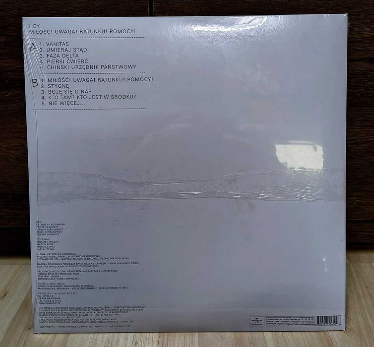 Hey - Miłość! Uwaga! Ratunku! Pomocy! LP winyl Katarzyna Nosowska