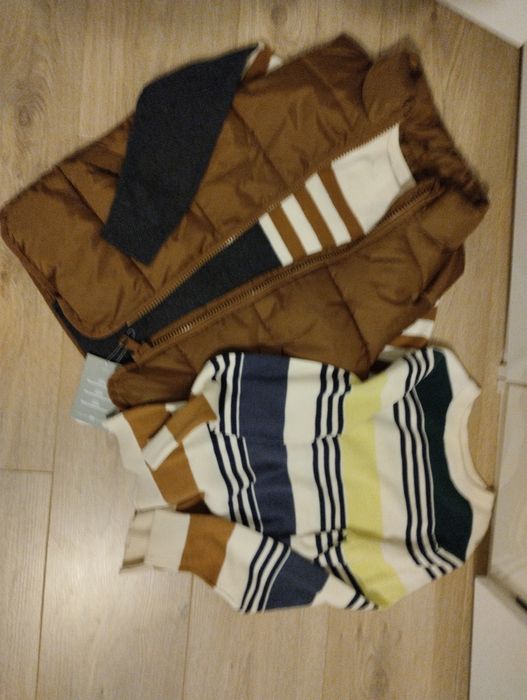 Zestaw noży bezrękawnik +2 sweterki