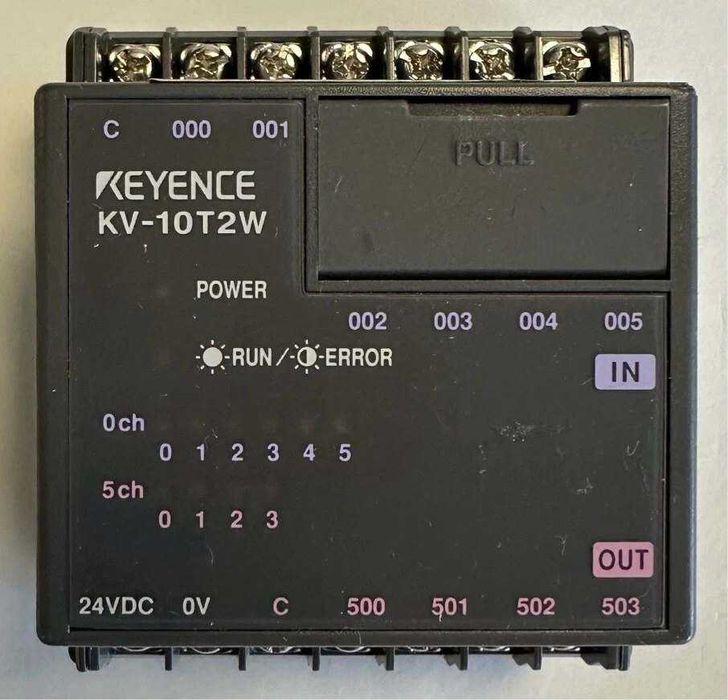 Програмовані логічні контролери ПЛК Keyence KV-10RW i KV-10T2W