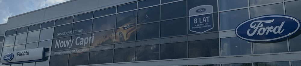 Plichta Auto Sp. z o.o. top banner