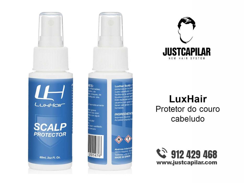 Luxhair Scalp Protector - Protetor do couro cabeludo (50ml) - Próteses Capilares HD Premium | Justcapilar - Lisboa e Aveiro
