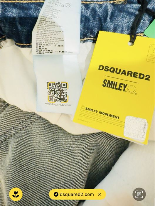 Dsquared2 spodnie jeansowe męskie