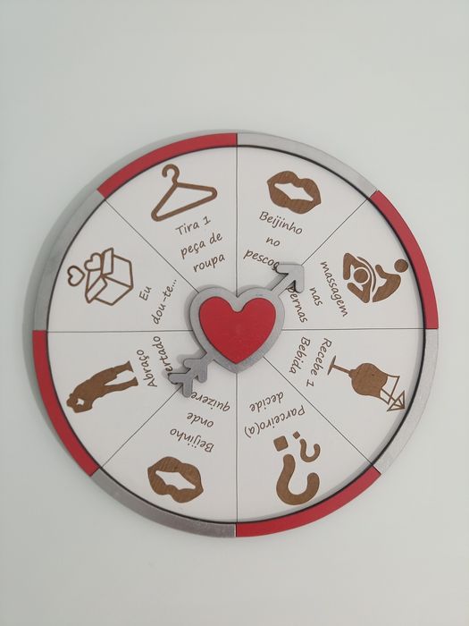 Roleta do amor - dia dos namorados