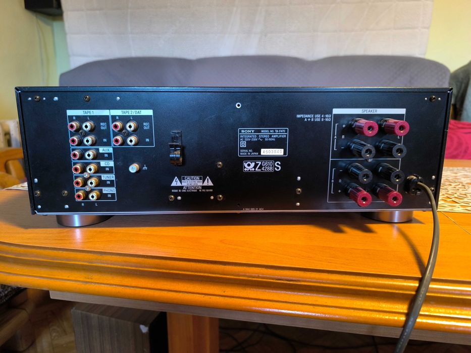 Wzmacniacz stereo SONY TA - F470