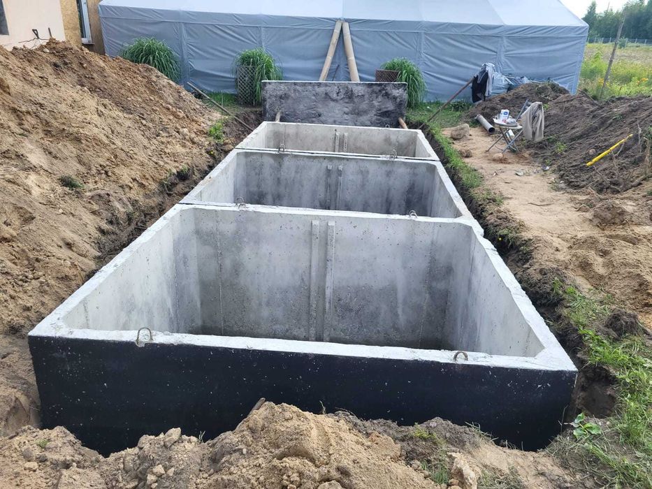 Szambo Betonowe / KOMPLEKSOWO / transport i montaż w cenie