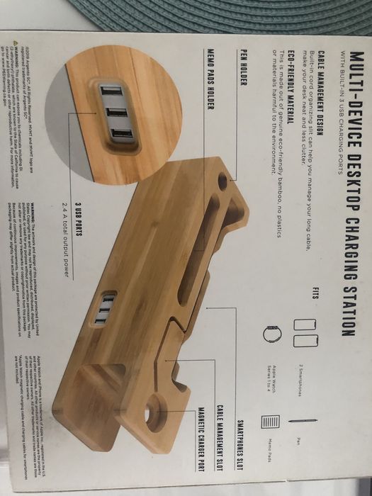 Stacja usb pod telefony i zegarek