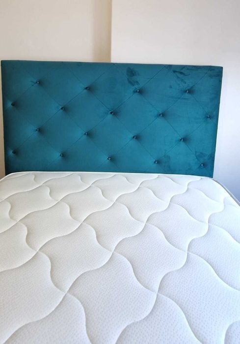 Camas de Casal Estofadas de Luxo 199€ Disp. em Várias Cores! 190x140m!