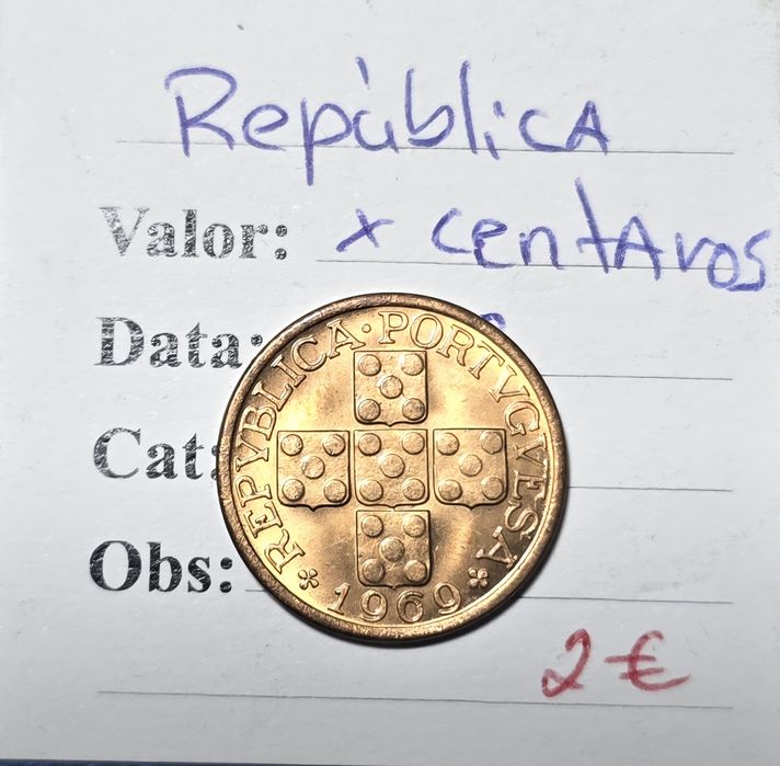 X centavos 1969 soberba
