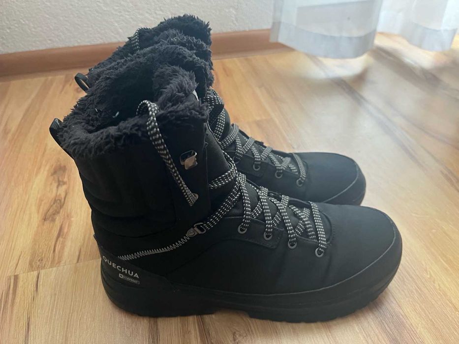Quechua SH100 Warm High - śniegowce zimowe, jak nowe, EU 44