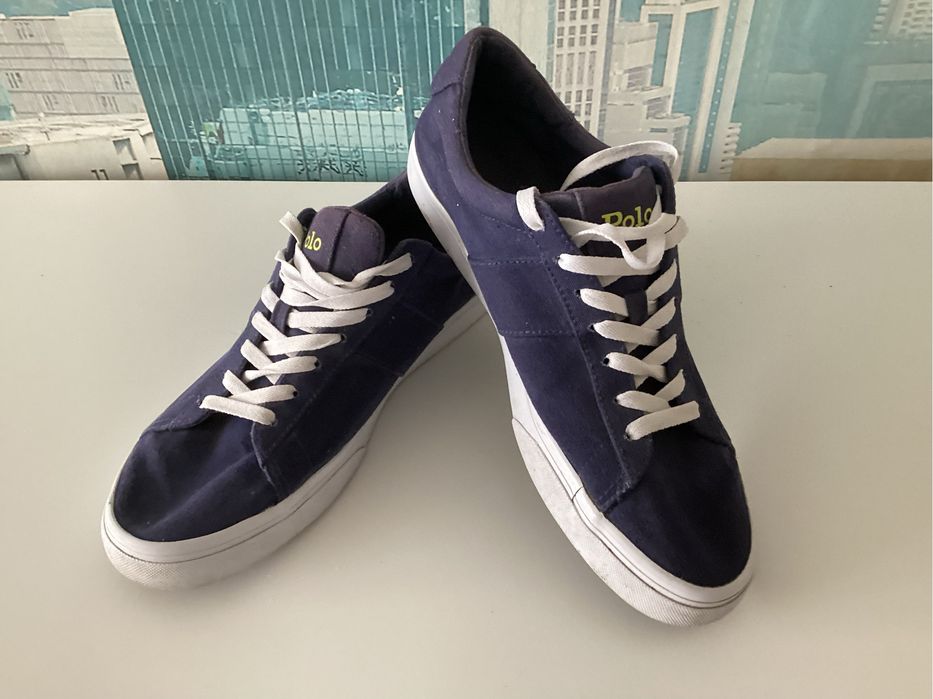 Oryginalne trampeczki Ralph Lauren roz 44