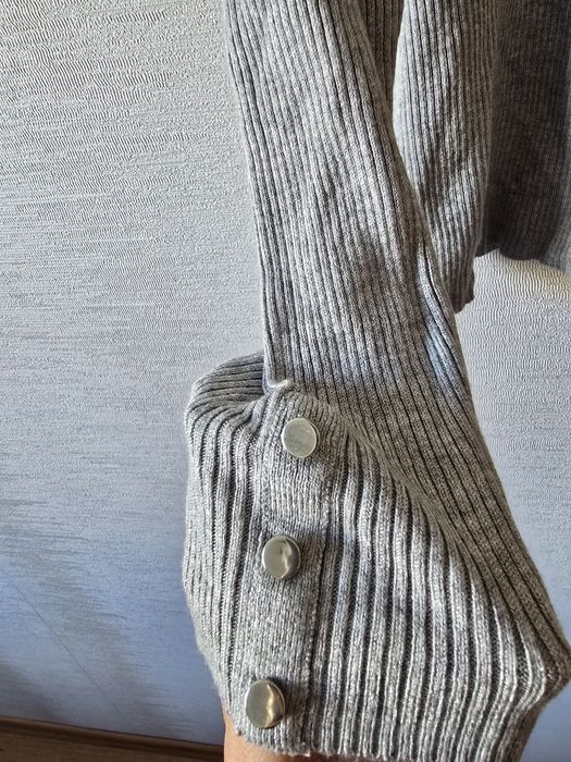 Golf szary rozmiar 44 xl Xxl wiskoza najlon FF