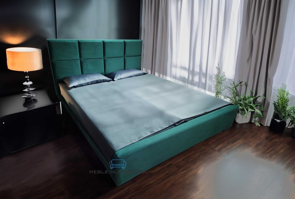 Łóżko MAX 120,140, 160, 180, 200 stelaż metal PRODUCENT