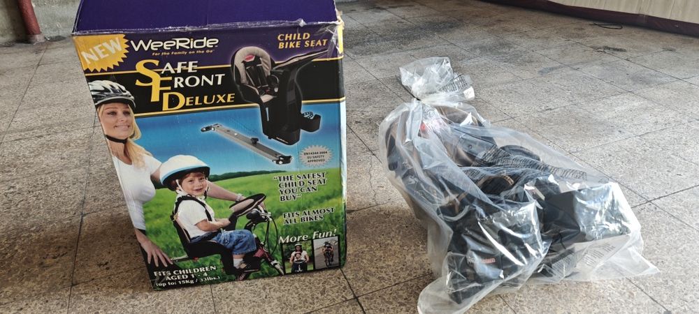 Cadeira bebe para bicicleta weeride
