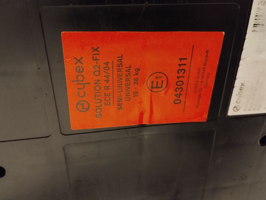 Fotelik samochodowy Cybex Solution q2-fix plus