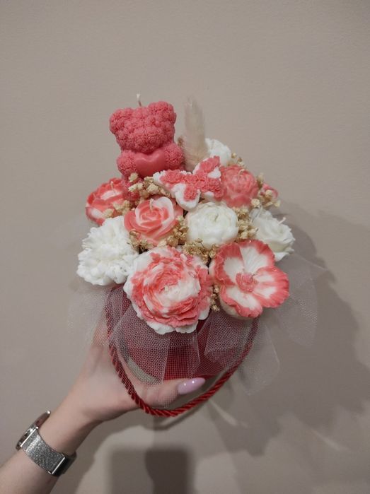 Flowerbox ze świec sojowych