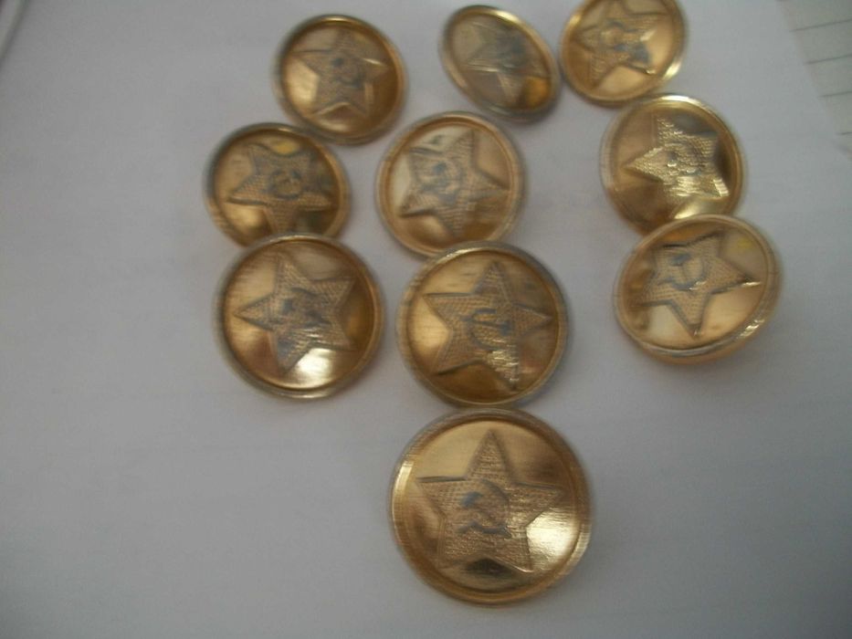 Гудзики колекційні клейма Мосштамп