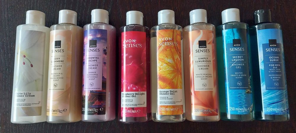 Avon Senses żel pod prysznic pomarańcza jaśmin Orange Twist 250ml