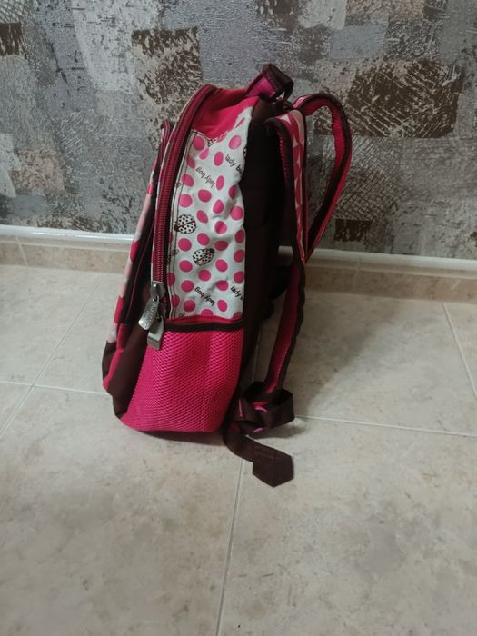 Mochila e lancheira Lady Bug