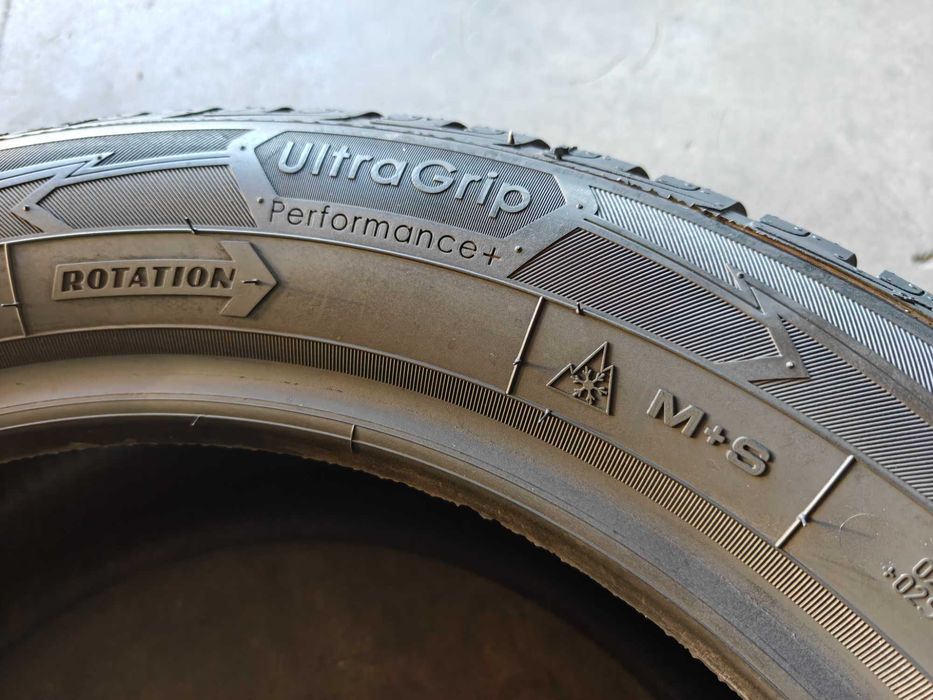 R17 225/55 шини зимові вживані імпортні GoodYear Ultraprip Performance рік25 виробництво Германія