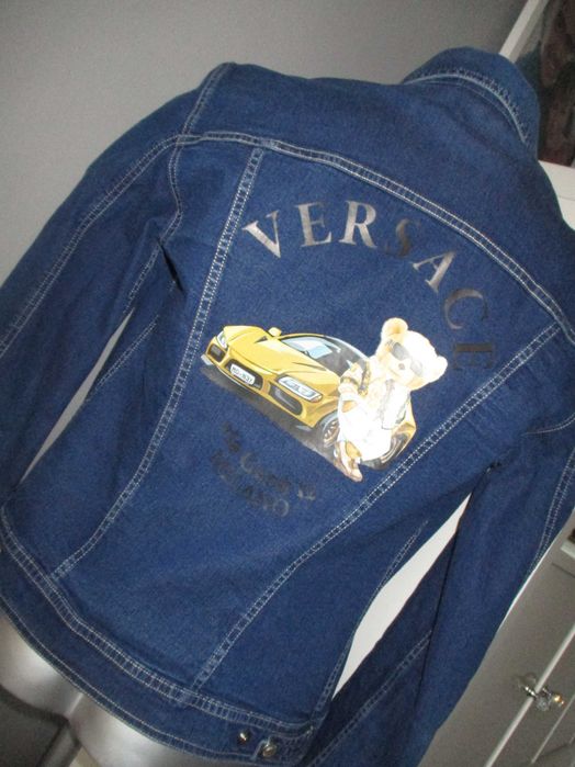 Versace Jeans Couture kurtka jeansowa rozm M
