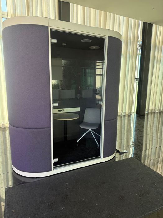 Cabine acústica de escritório