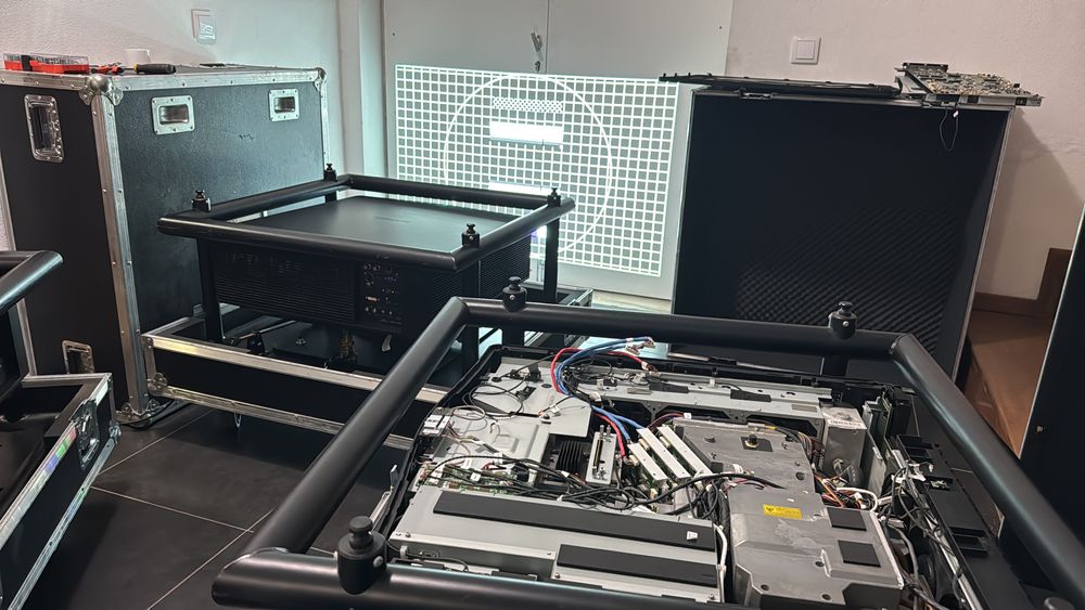 Reparação de vídeo projetores