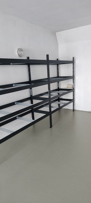 Regał do Pracowni, Warsztatu, Garażu Nit-Klick 180x180x60 cm 4P/400 kg