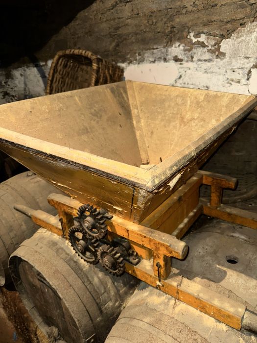 Esmagador uvas antigo