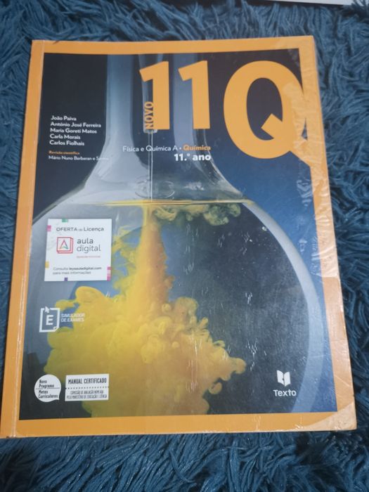 Manual de Química 11 ano - 11Q da Texto editora