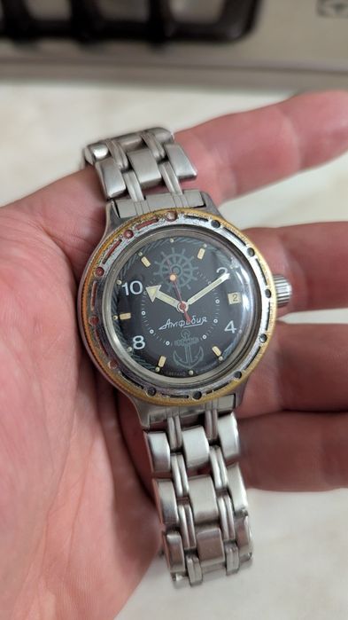Часы Восток амфибия автоподзавод 200м, годинник вінтажний