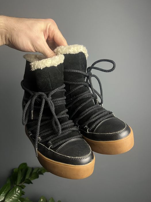 Sniegowce damskie na platformie