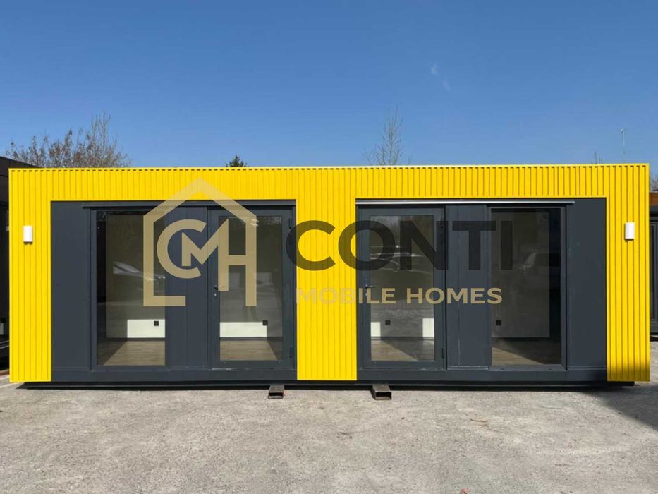 Kontener Biurowy Socjalny Usługowy 8x3 m – 24 m²  - Pawilon od Producenta