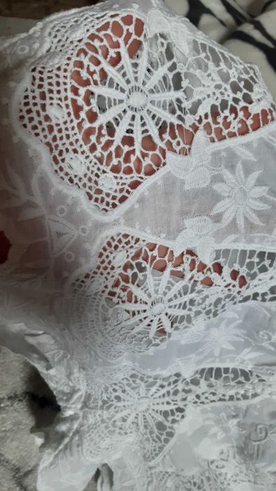 Spodenki haft białe Italy