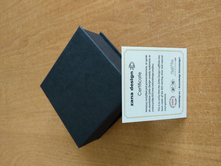 Spinki do mankietów z inicjałami