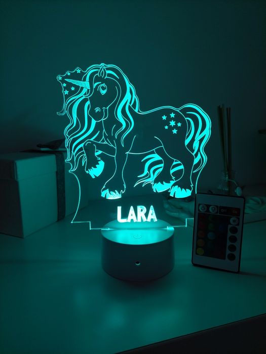 Luz presença personalizada