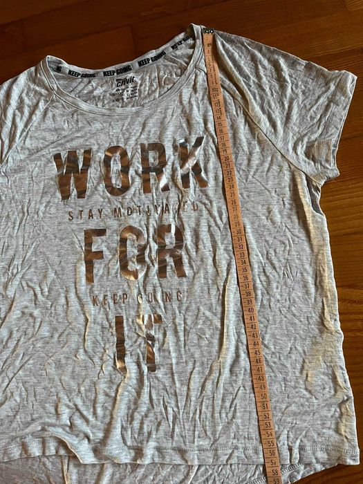 Koszulki luźne do ćwiczeń r.M