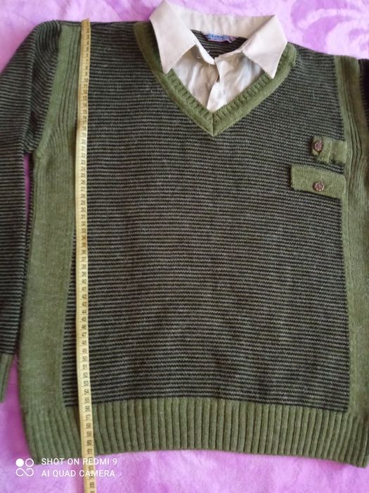 Светр на хлопця на рост 158-164