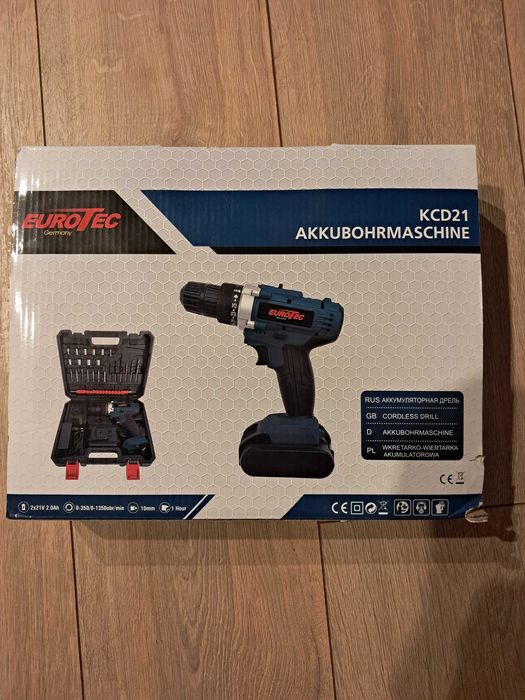 Wkrętarko-wiertarka