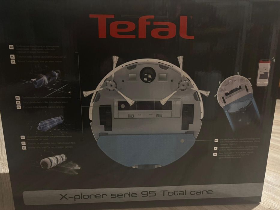 Robot sprzątający Tefal X-Plorer Serie 95 RG7987 Funkcja mopowania
