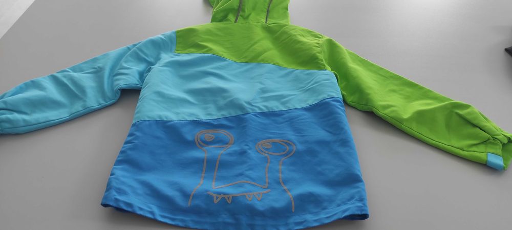 kurtka jesienna chłopięca z polarem cool club 122