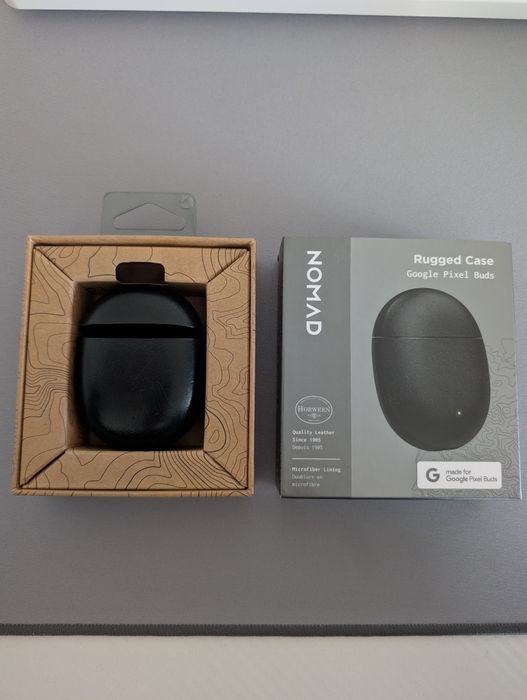 Шкіряний чохол NOMAD для навушників Google Pixel Buds