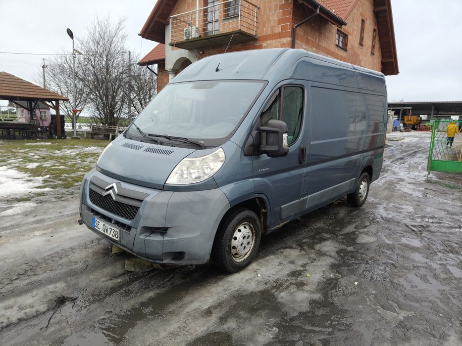 Citroen Jumper warsztatowy zabudowa sortimo